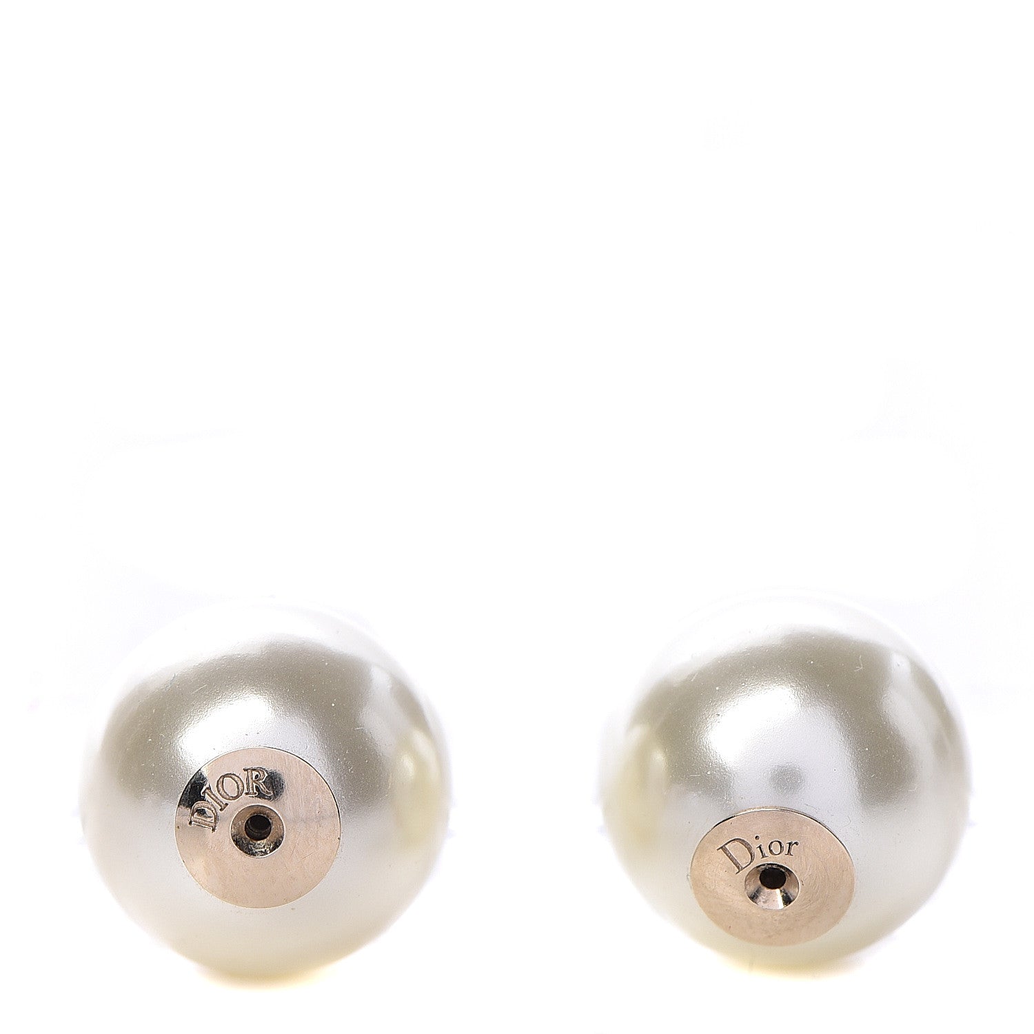 Christian Dior Pearl Mise En Dior Tribal Earrings 4 of 5
