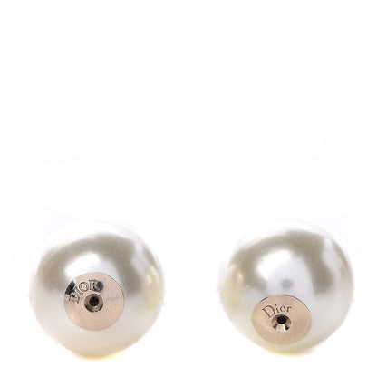 Christian Dior Pearl Mise En Dior Tribal Earrings 4 of 5