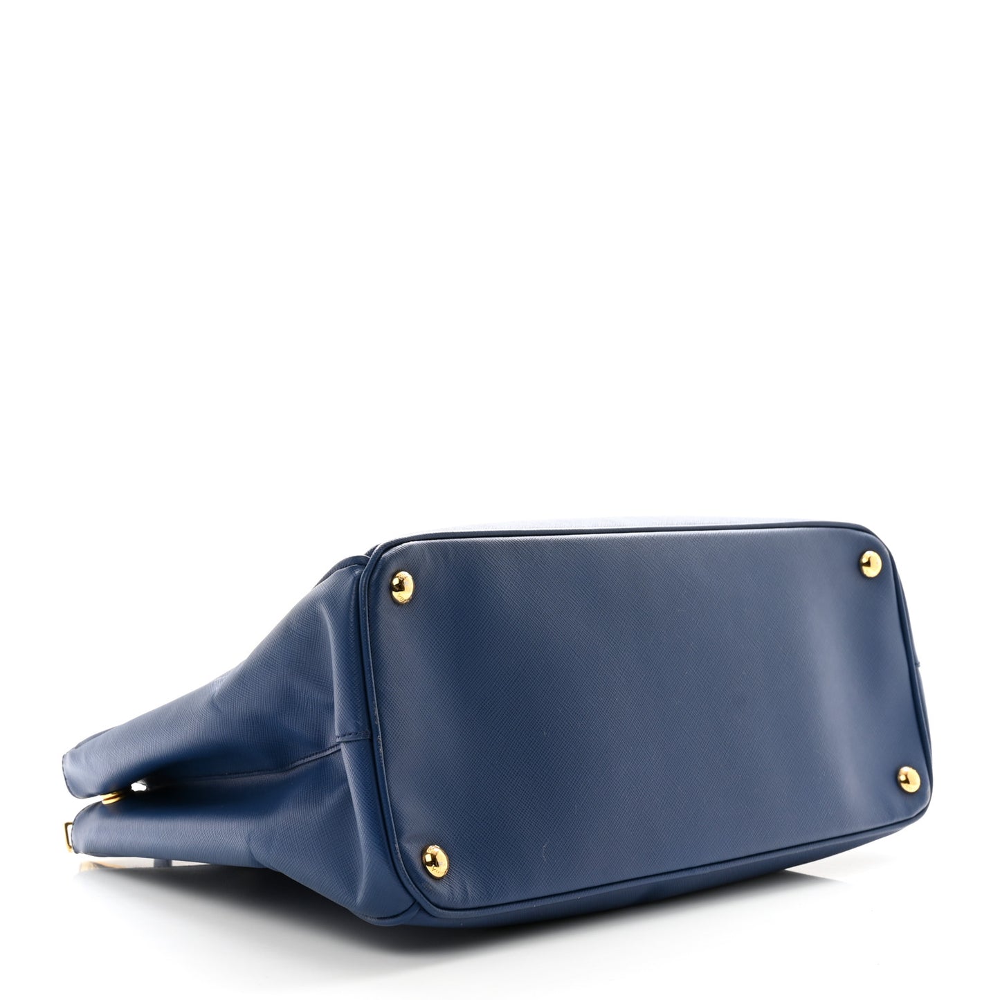 Saffiano Large Galleria Double Zip Tote Bluette