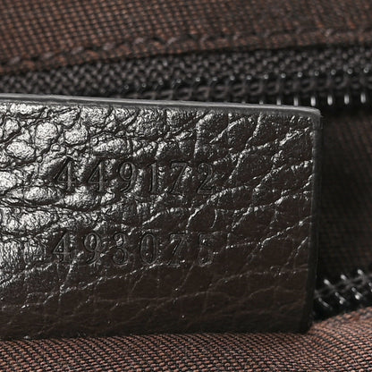 Gucci Monogram Flap Messenger Bag Beige Dark Brown 7 of 10