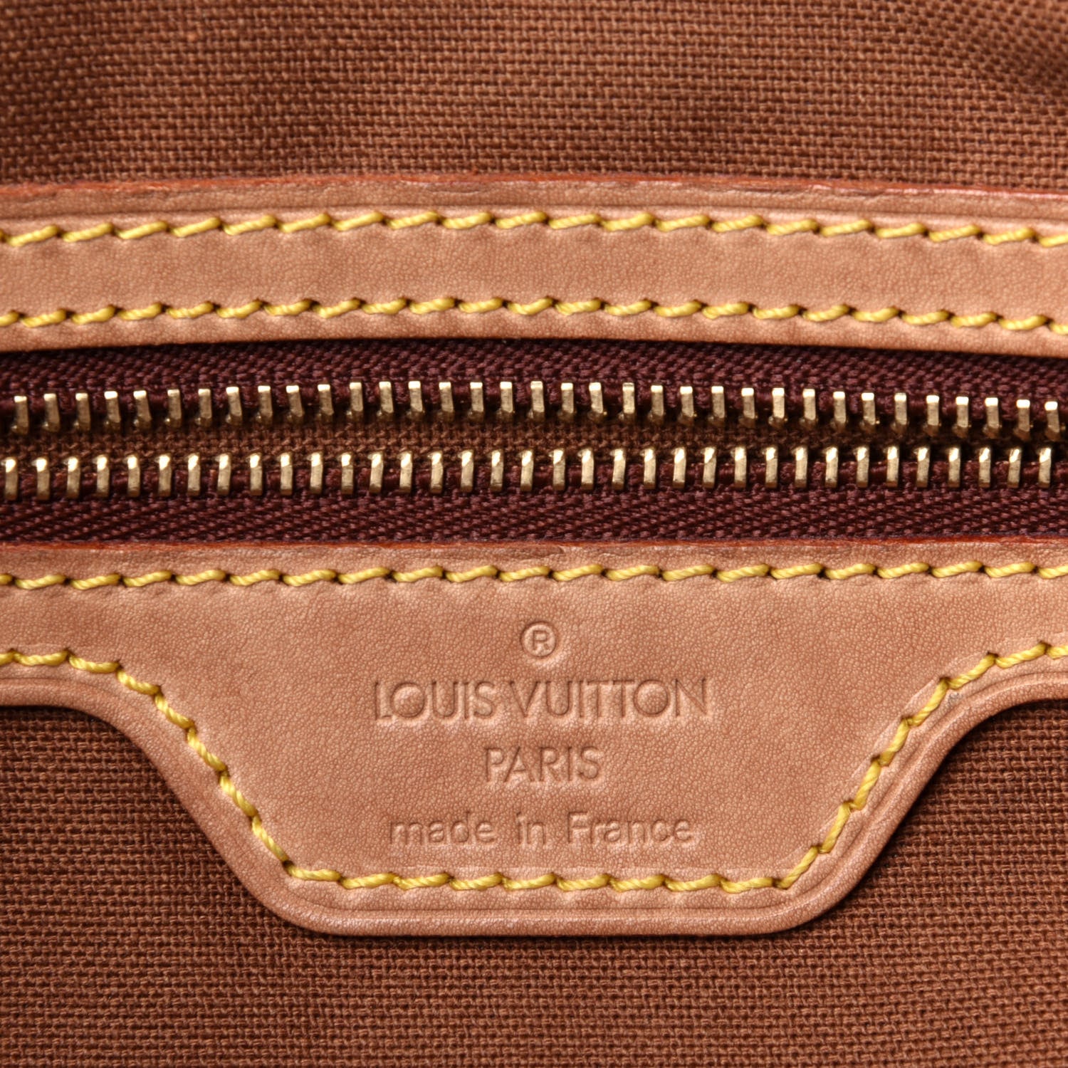 Louis Vuitton Monogram Cabas Piano 5 of 10