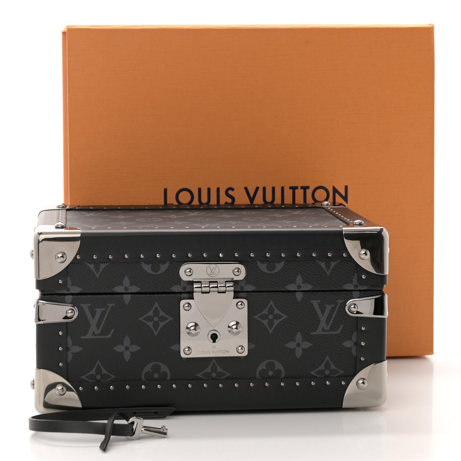 Louis Vuitton Monogram Eclipse Coffret Tresor 24 10 of 10