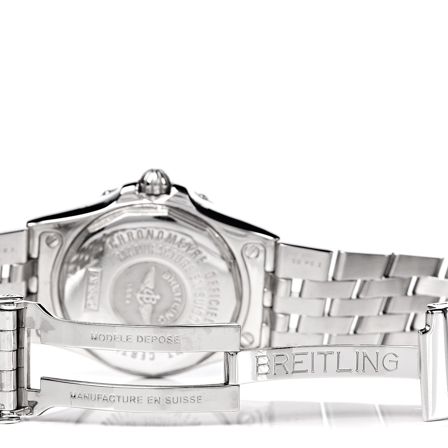 Breitling Stainless Steel Diamond Mother of Pearl 30mm Starliner Quartz Watch A71340 5 of 7
