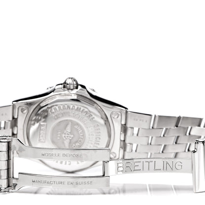 Breitling Stainless Steel Diamond Mother of Pearl 30mm Starliner Quartz Watch A71340 5 of 7