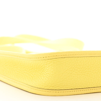 Hermes Taurillon Clemence Evelyne TPM Lime 9 of 11