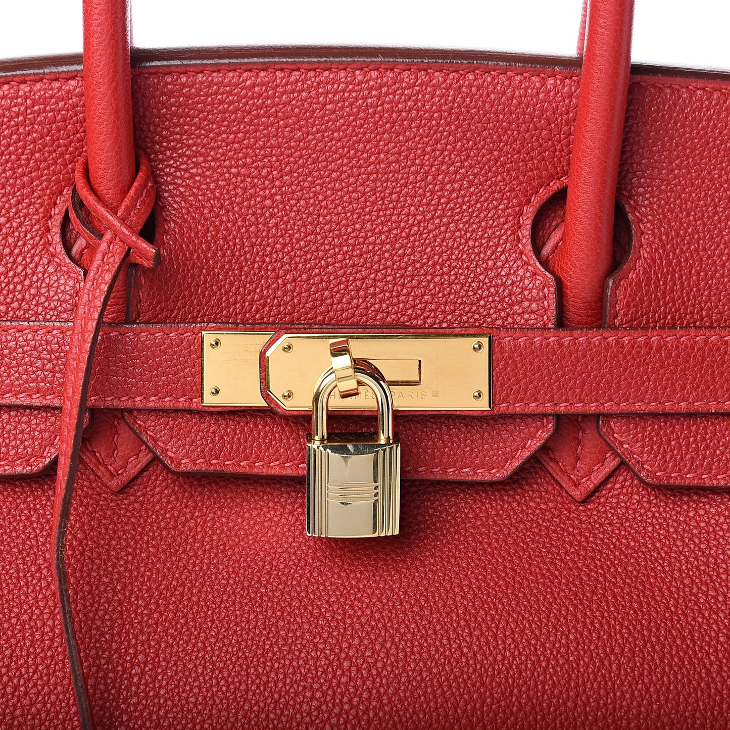 Togo Birkin 30 Rouge Vif
