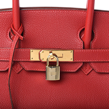 Hermes Togo Birkin 30 Rouge Vif 11 of 11