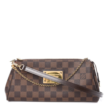 Louis Vuitton Damier Ebene Eva Clutch 1 of 9