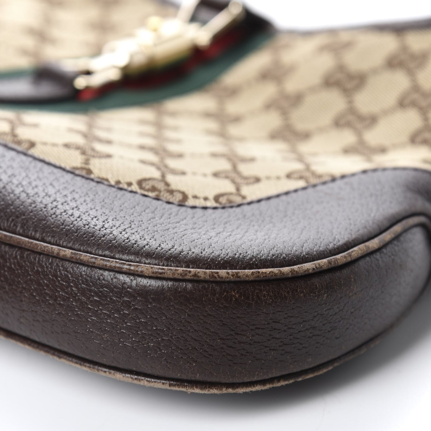 Monogram Web Jackie O Hobo Dark Brown