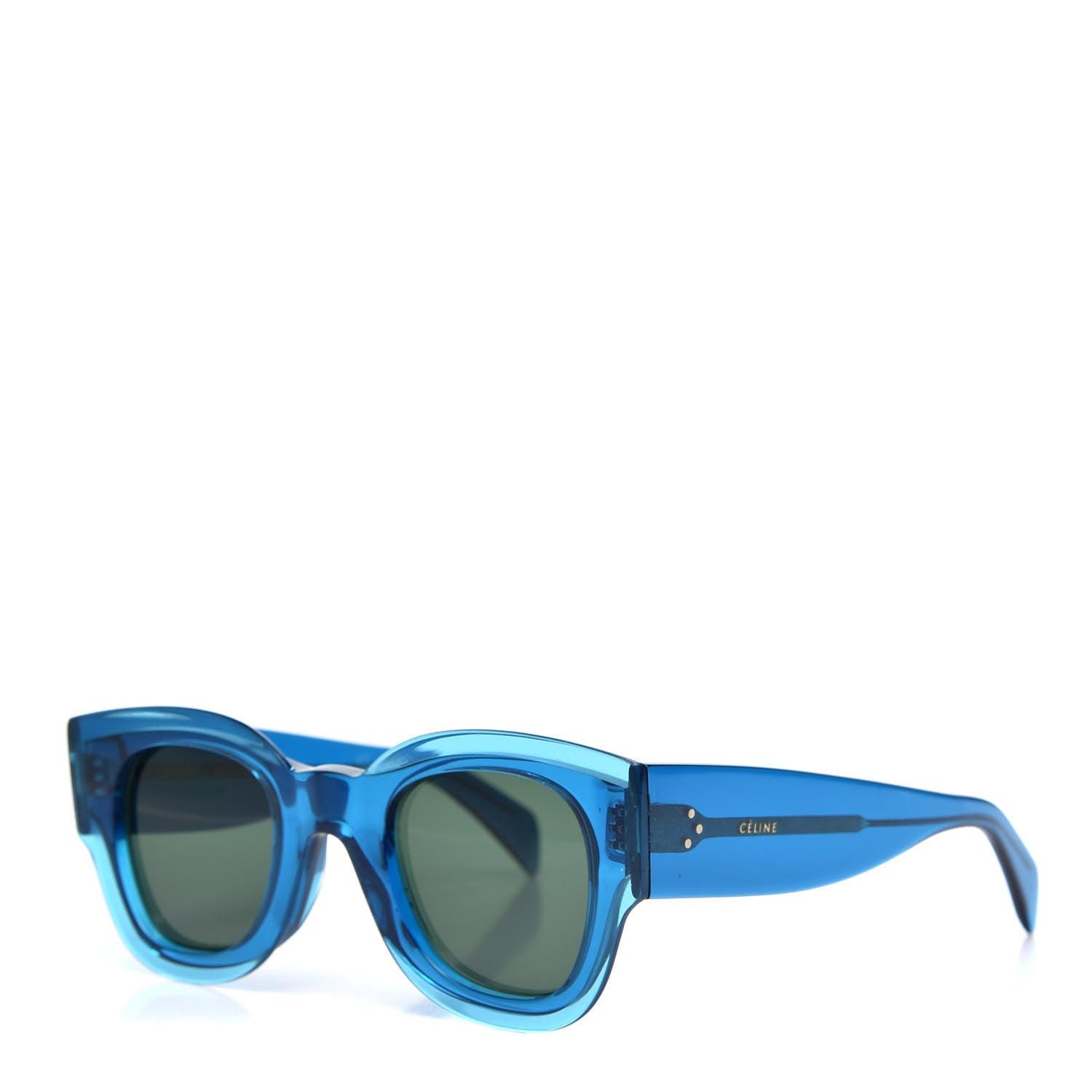 Celine Acetate Sunglasses CL 41446/S Blue 1 of 7