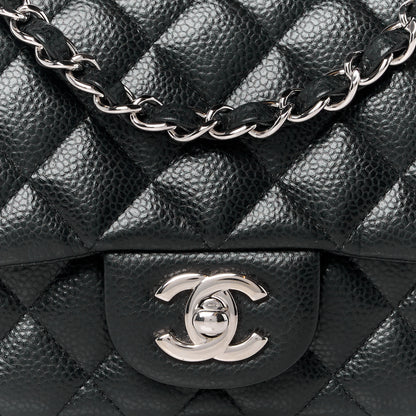 Chanel Caviar Quilted Mini Square Flap Black 9 of 12