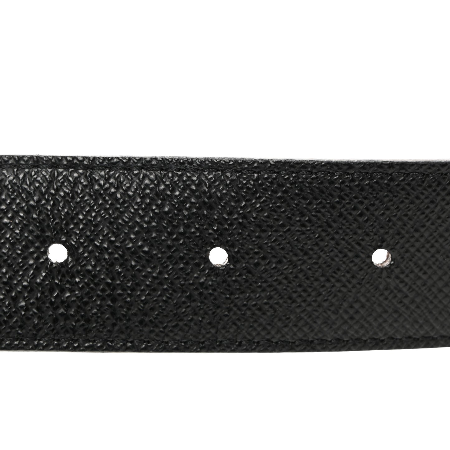 Calfskin Monogram 30mm LV Initiales Reversible Belt 85 34 Black