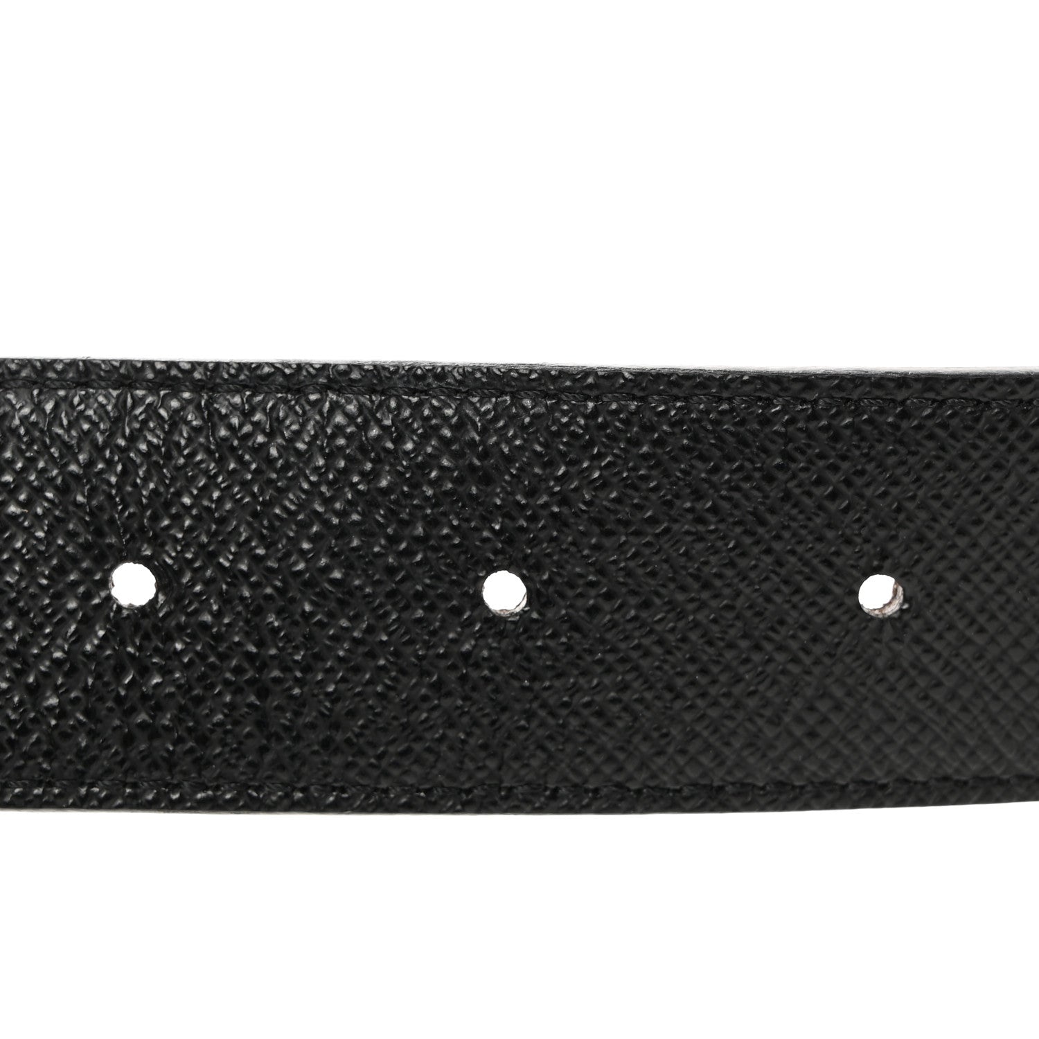 Louis Vuitton Calfskin Monogram 30mm LV Initiales Reversible Belt 85 34 Black 5 of 6