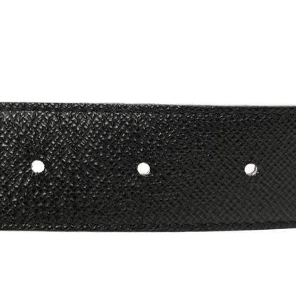 Louis Vuitton Calfskin Monogram 30mm LV Initiales Reversible Belt 85 34 Black 5 of 6