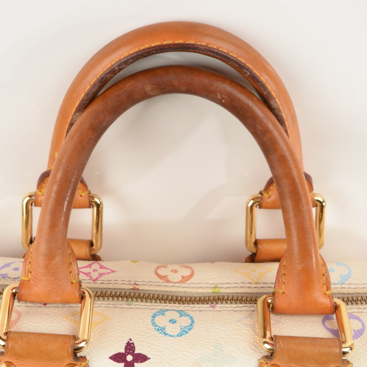 Monogram Multicolor Speedy 30 White