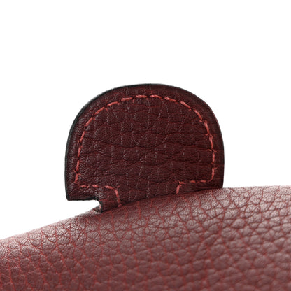 Hermes Togo Evelyne GM Rouge H 7 of 10