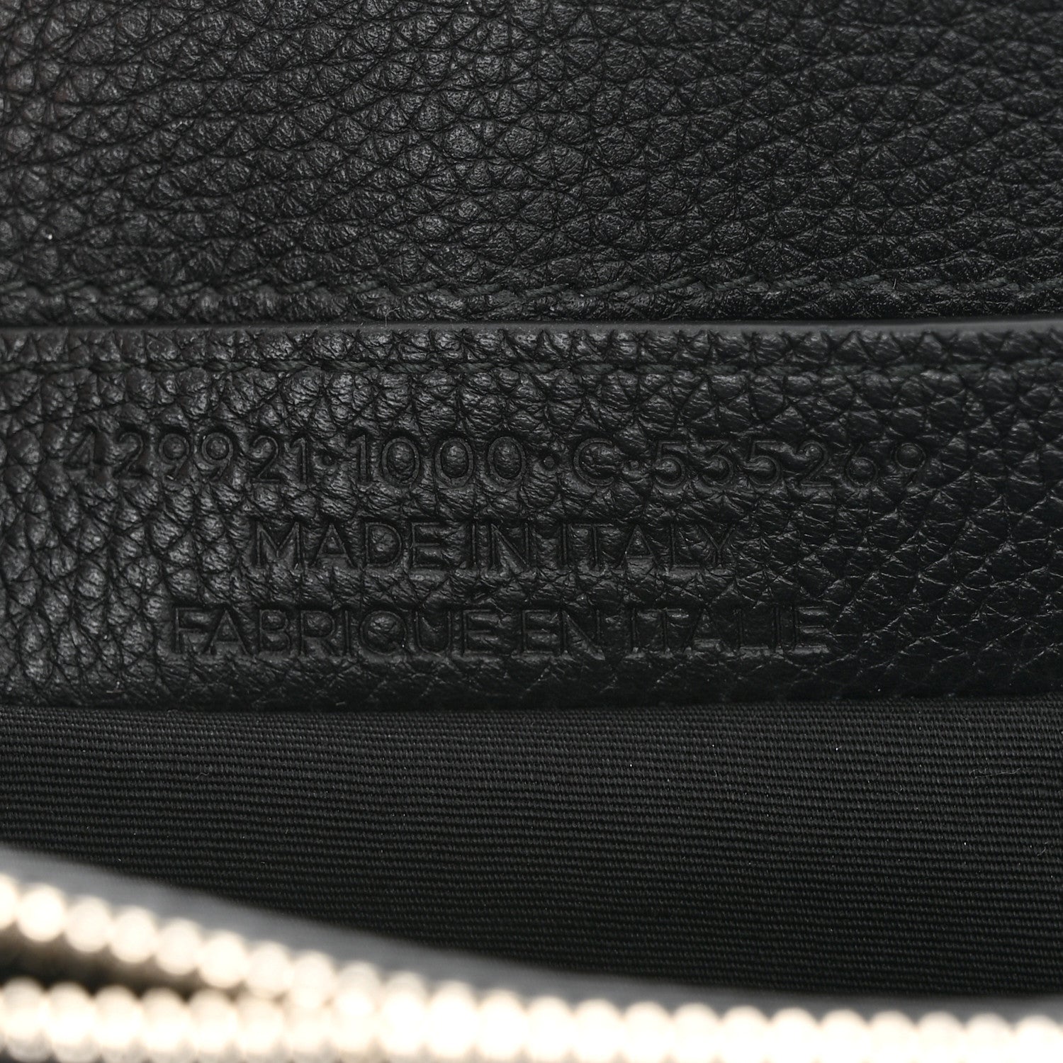 Balenciaga Grained Calfskin Le Dix Small Soft Cartable Black 7 of 10