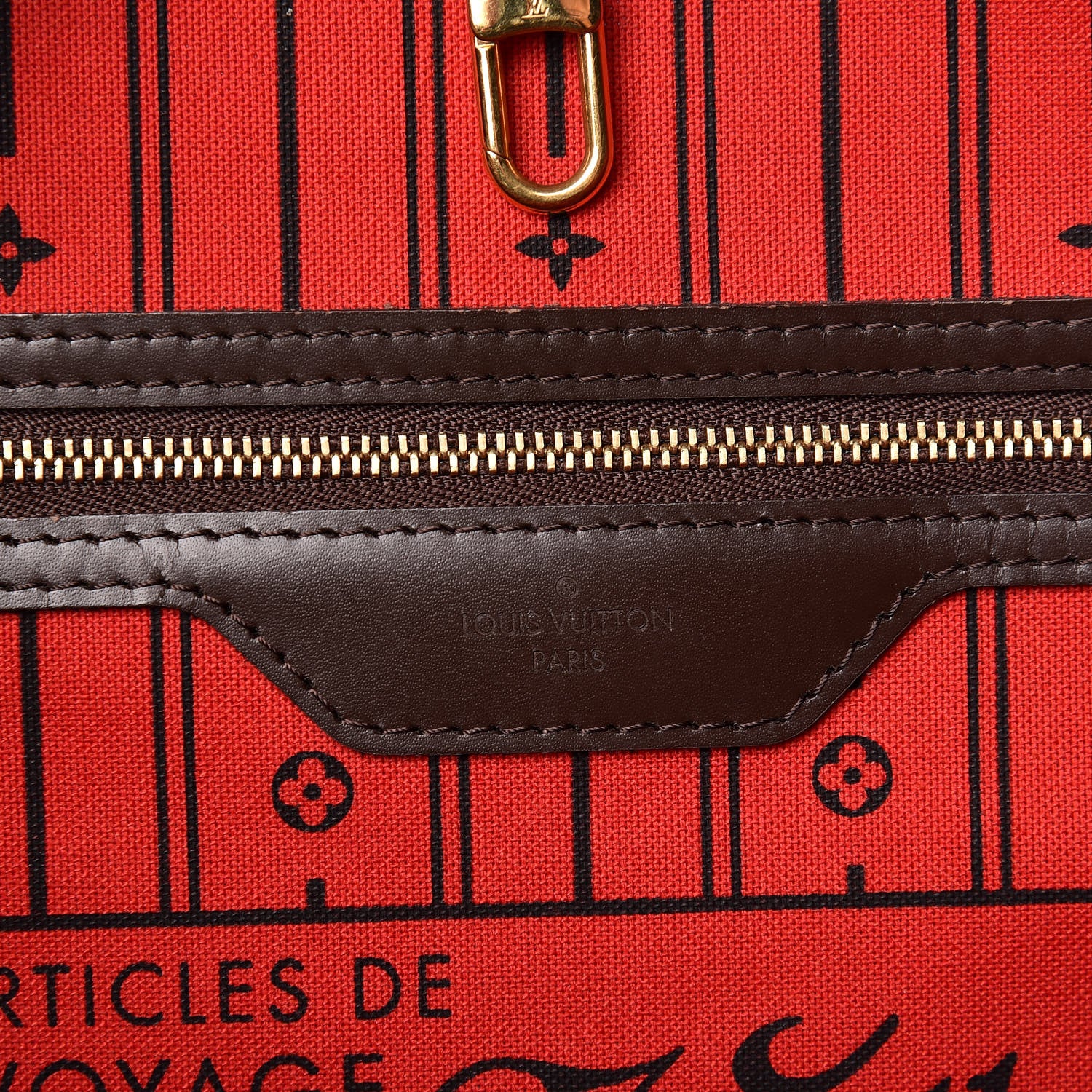 Louis Vuitton Damier Ebene Neverfull GM 8 of 14