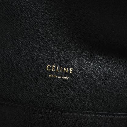 Celine Pony Hair Zip Clutch Pouch Black 6 of 7