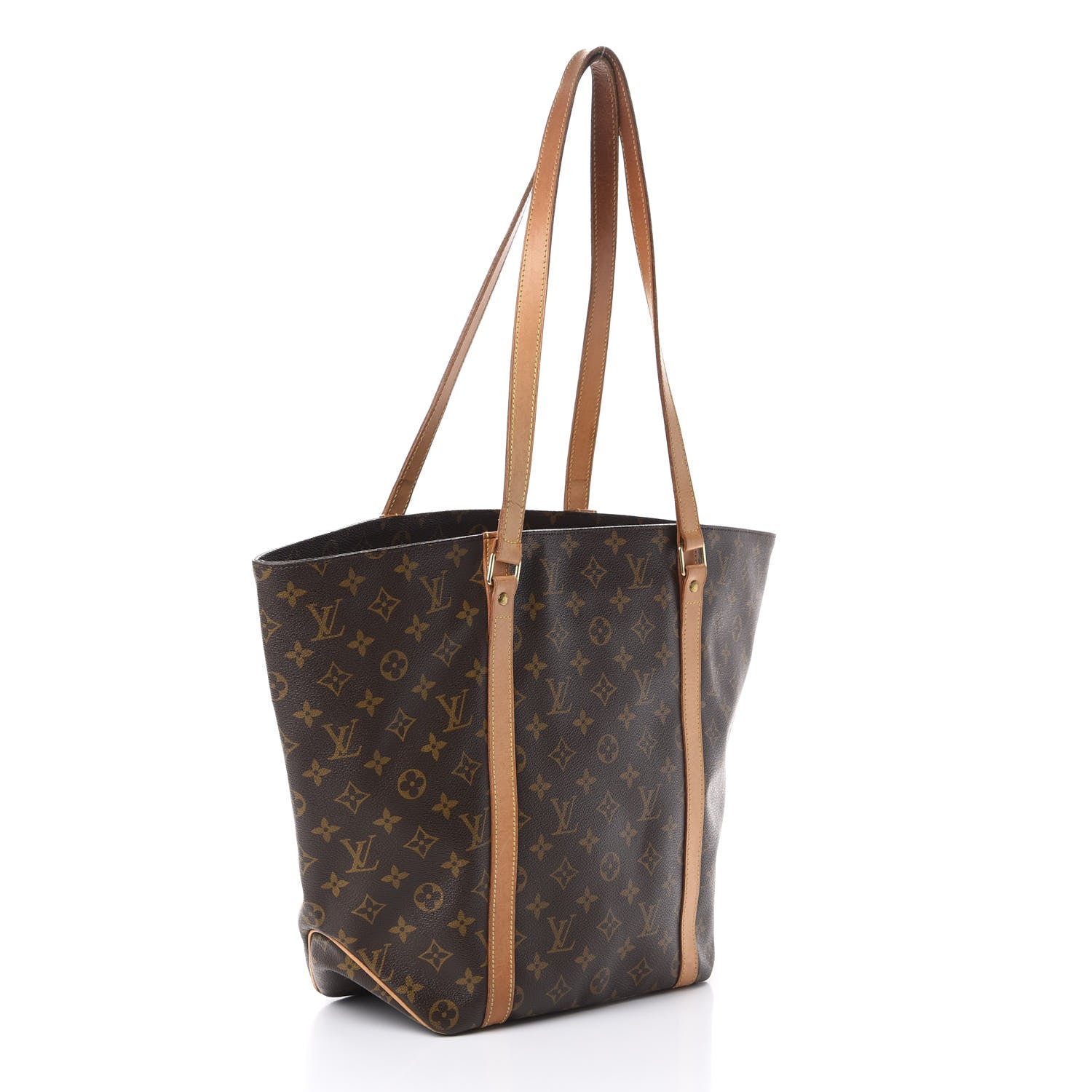 Louis Vuitton Monogram Sac Shopping Tote 3 of 9
