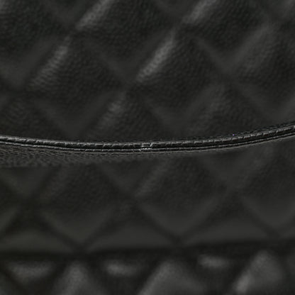 Chanel Caviar Quilted Grand Shopping Tote GST Black 12 of 13