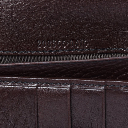 Gucci Crystal Monogram Babouska Continental Flap Wallet Brown 7 of 8