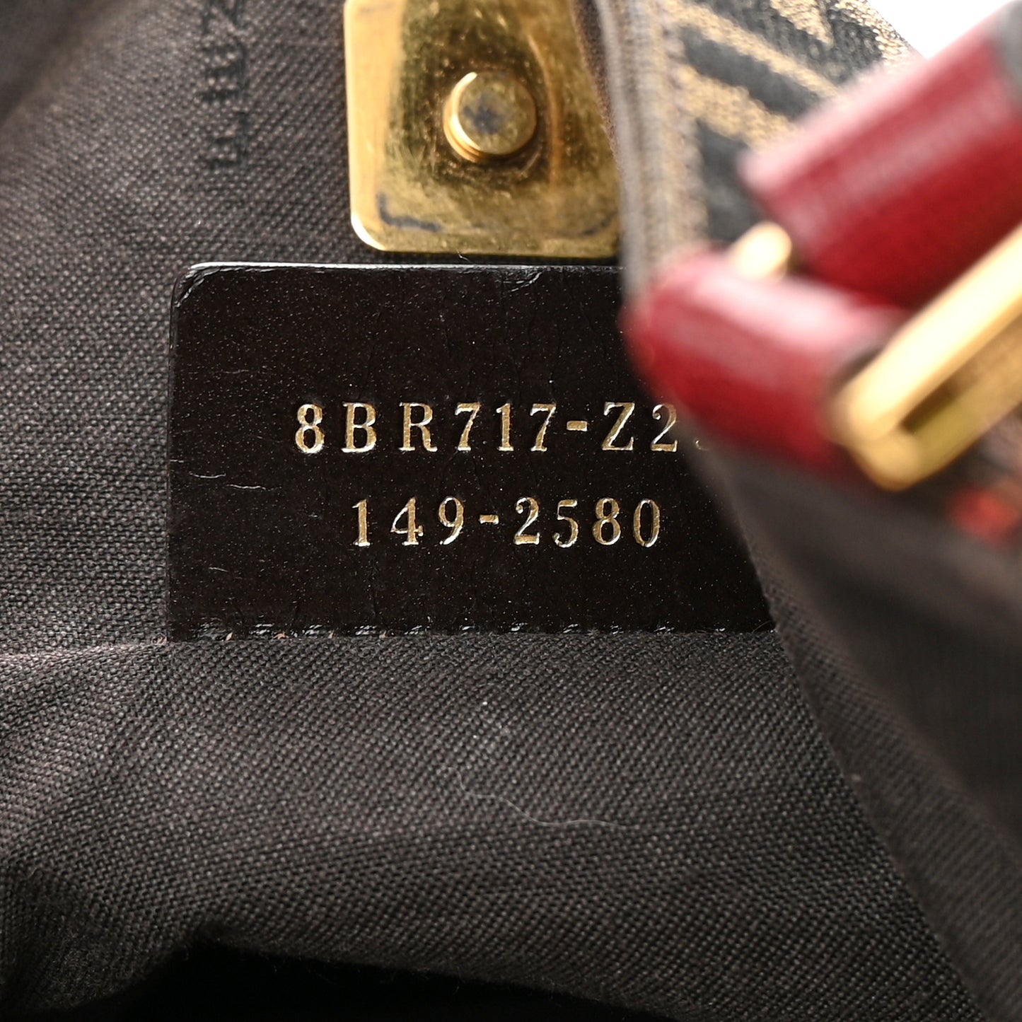 Zucca Tote Tobacco Red