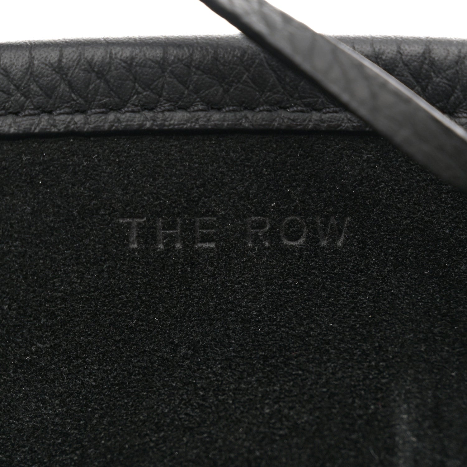 The Row Grained Calfskin Medium N/S Park Tote Black 6 of 11