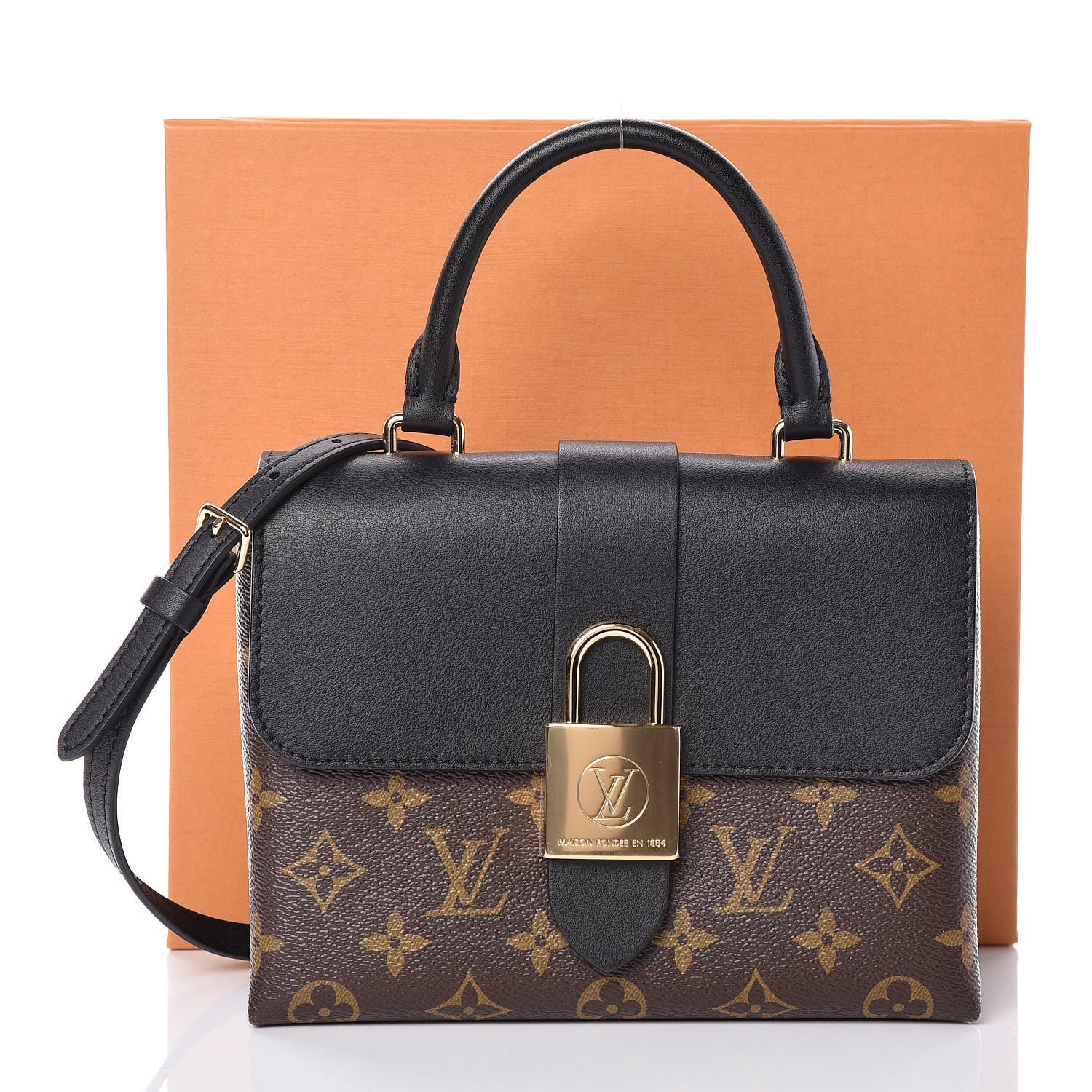 Louis Vuitton Monogram Locky BB Black 10 of 10
