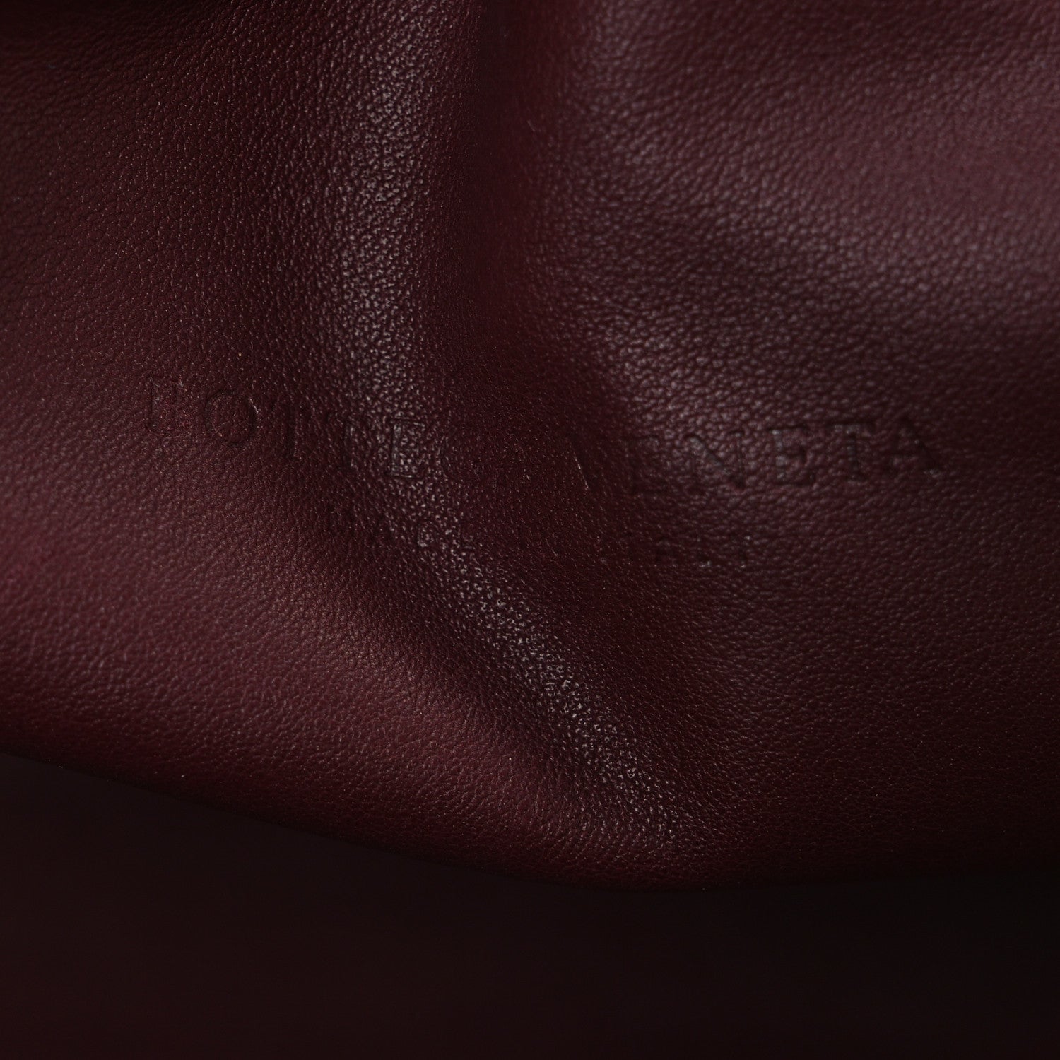 Bottega Veneta Smooth Butter Calf The Pouch Oversized Clutch Bordeaux 6 of 12