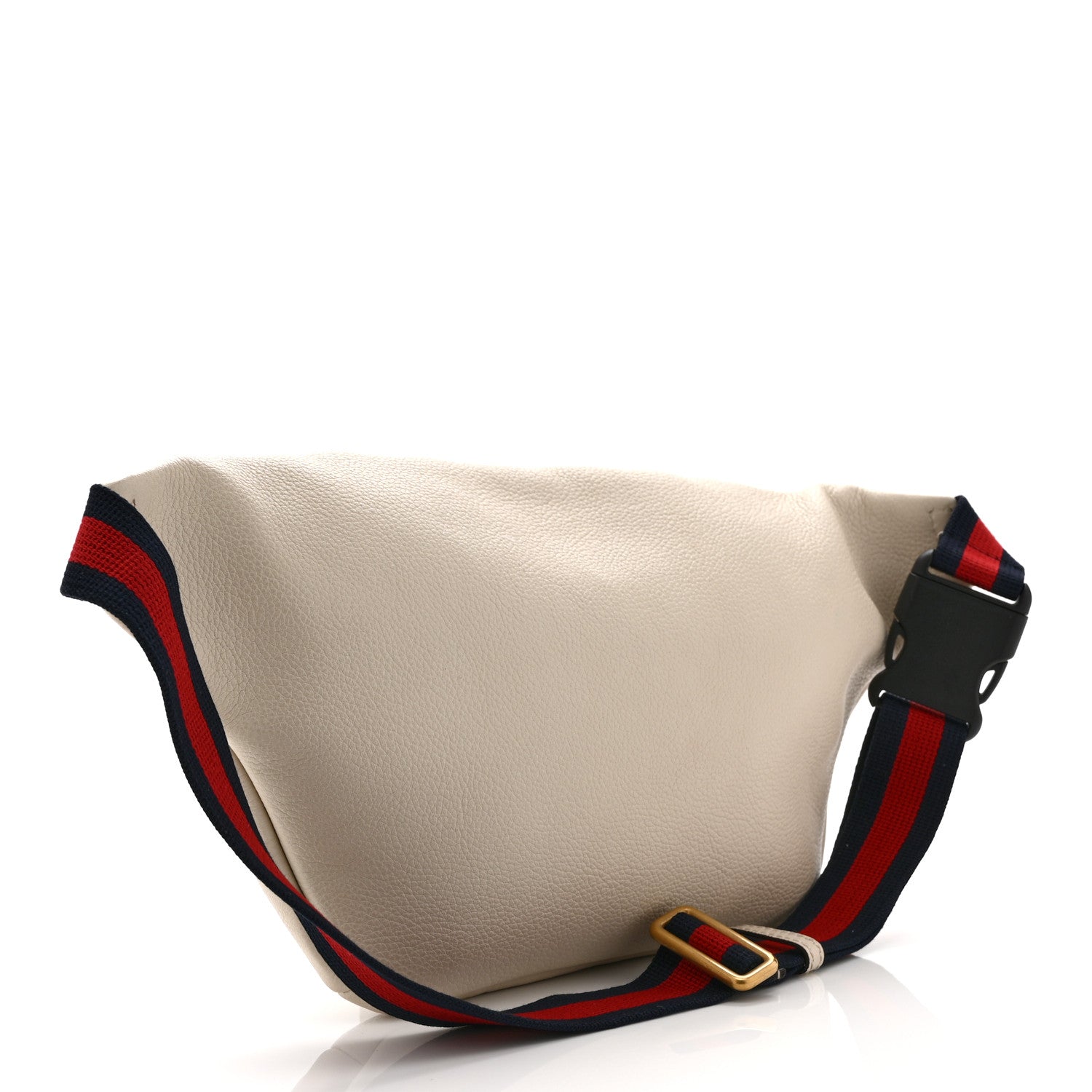 Gucci Grained Calfskin Logo Belt Bag White 3 of 11