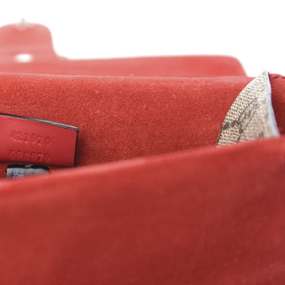 Gucci GG Supreme Monogram Mini Dionysus Shoulder Bag Hibiscus Red 7 of 11