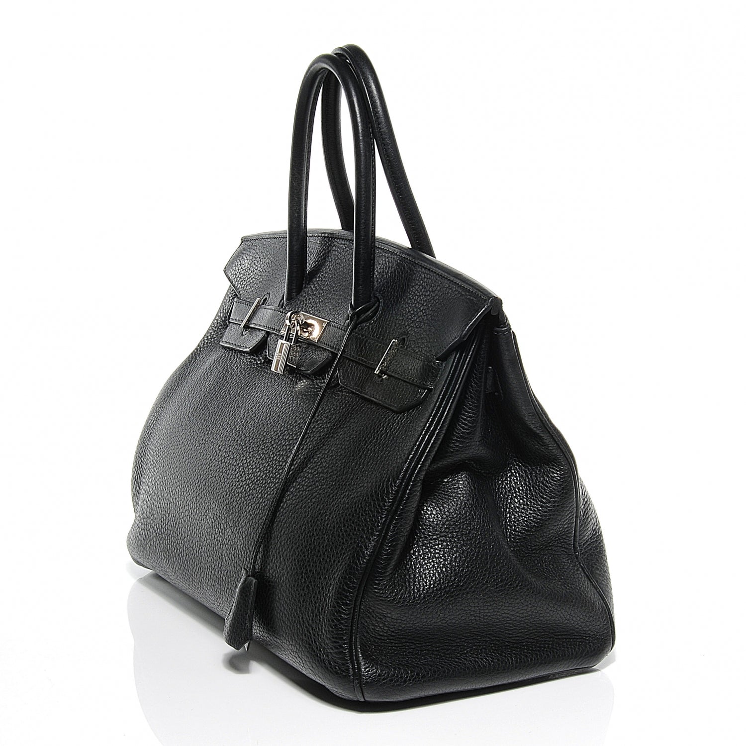 Hermes Taurillon Clemence Birkin 35 Black 4 of 7