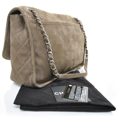 Chanel Ultra Soft Suede Calfskin Natural Beauty Large Flap Bag 2 of 12
