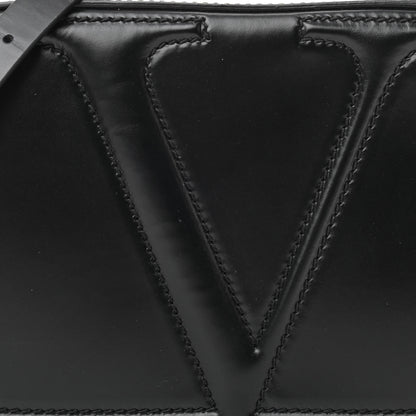 Valentino Garavani Calfskin VLogo Walk Crossbody Black 8 of 11