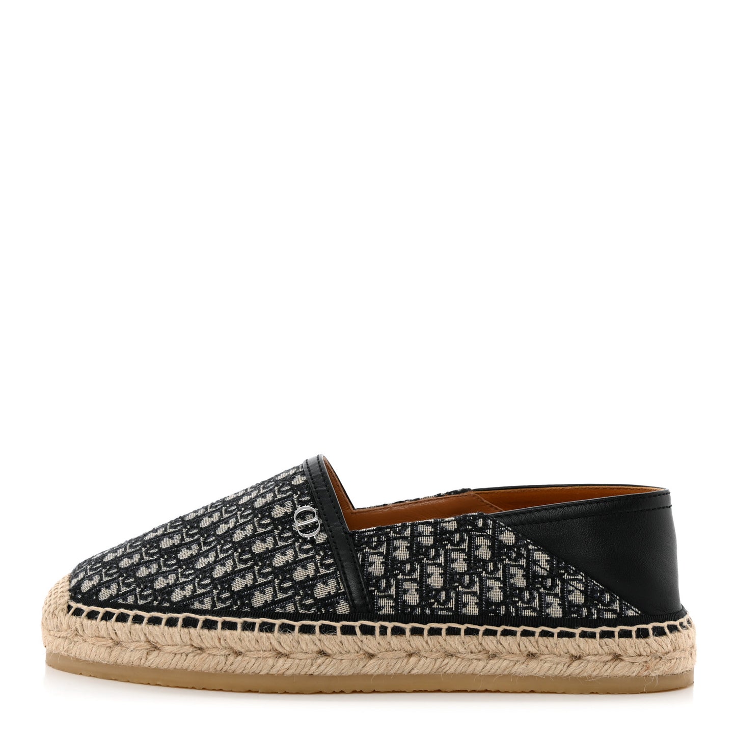 Oblique Womens Paradise Espadrilles 38 Beige Blue