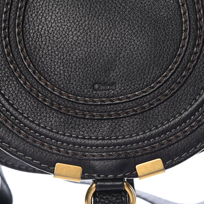 Chloe Calfskin Mini Marcie Round Crossbody Bag Black 12 of 12
