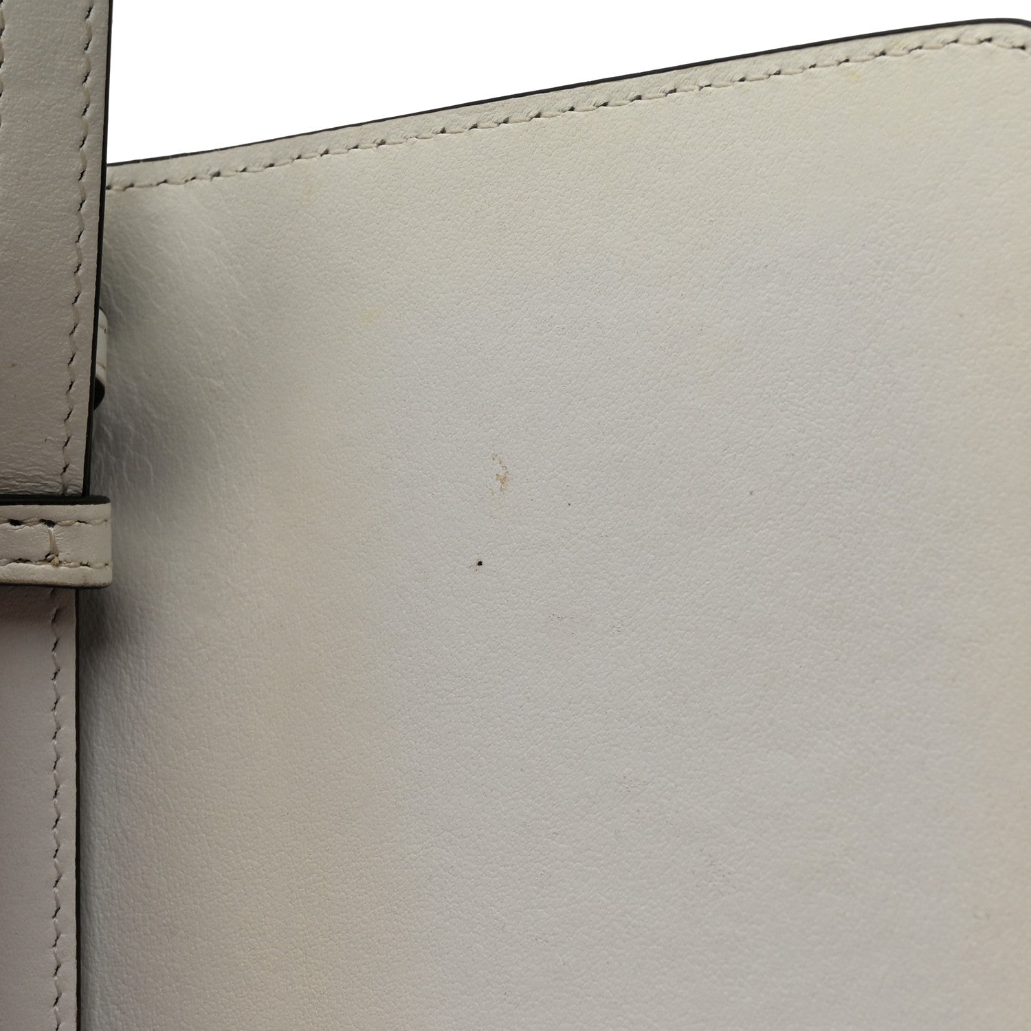 Christian Louboutin Calfskin Spikes Boudoir Wristlet White 8 of 9