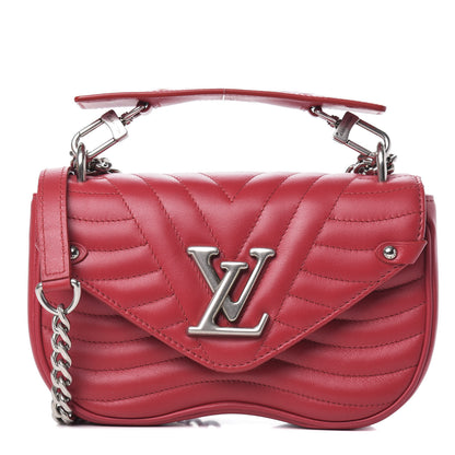 Louis Vuitton Calfskin New Wave Chain PM Scarlet 1 of 10