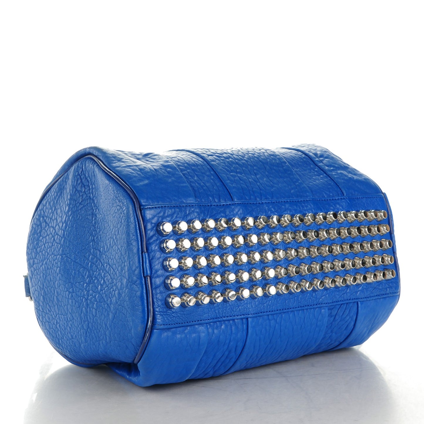 Pebbled Lambskin Rocco Royal Blue