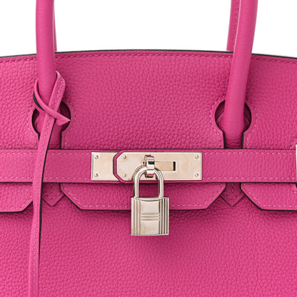 Hermes Togo Birkin 30 Rose Pourpre 8 of 10