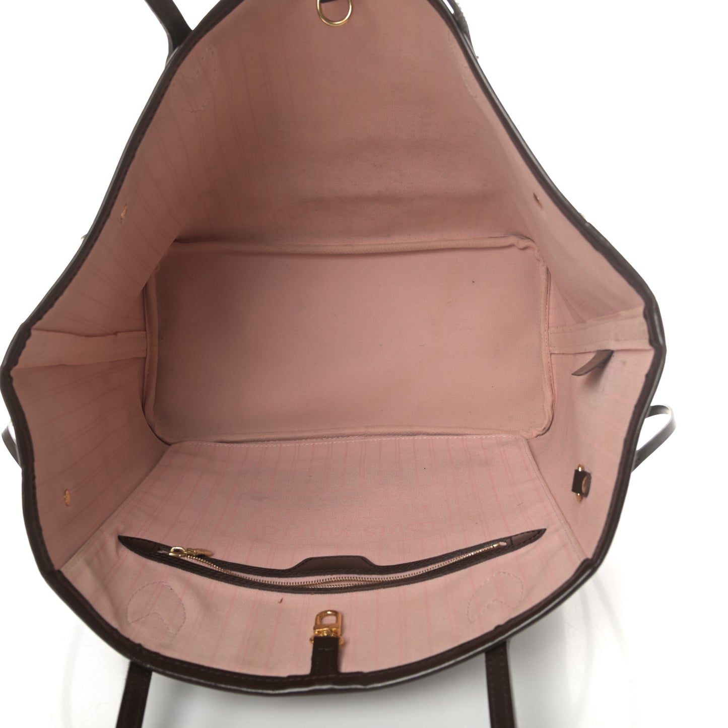 Damier Ebene Neo Neverfull MM Rose Ballerine
