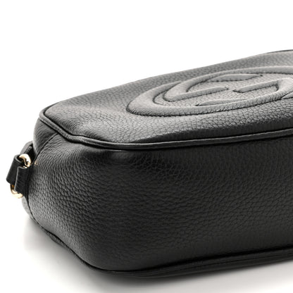 Gucci Pebbled Calfskin Small Soho Disco Bag Black 9 of 12
