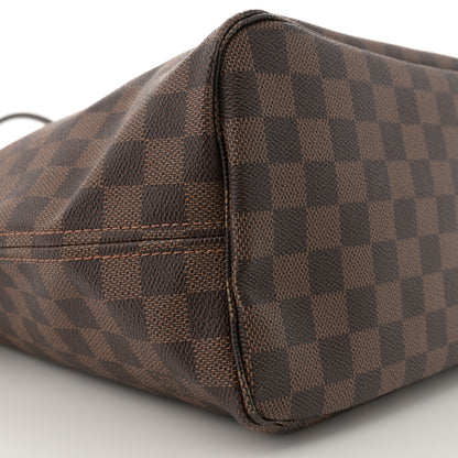 Louis Vuitton Damier Ebene Neo Neverfull MM Rose Ballerine 9 of 10