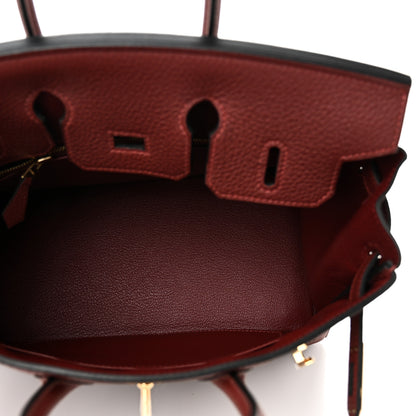 Hermes Togo Birkin 25 Rouge H 5 of 10