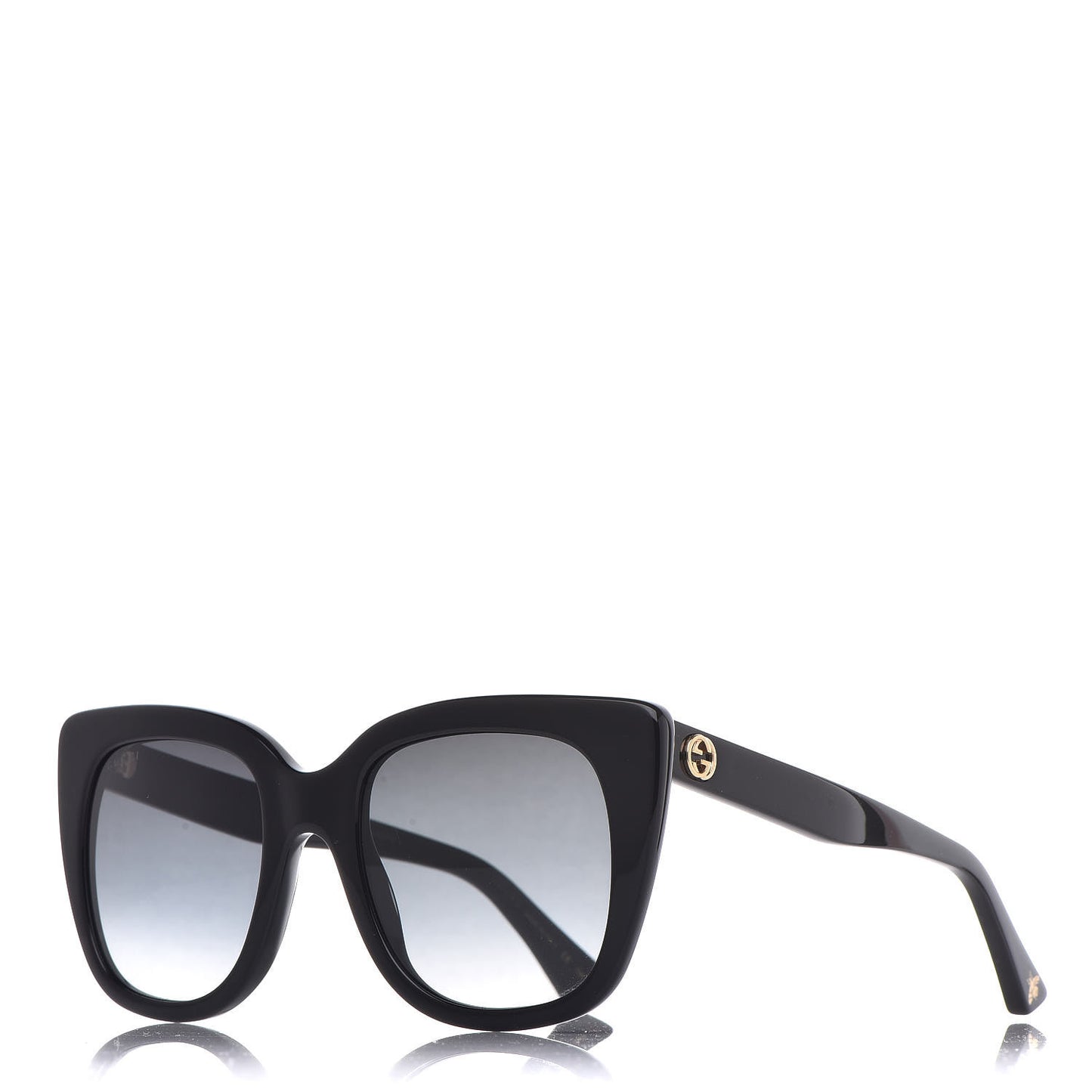 Cat Eye Sunglasses GG0163S Black