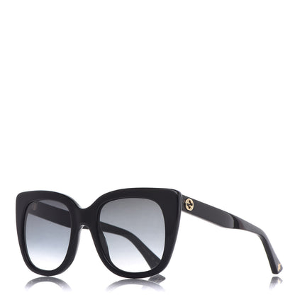 Gucci Cat Eye Sunglasses GG0163S Black 1 of 9