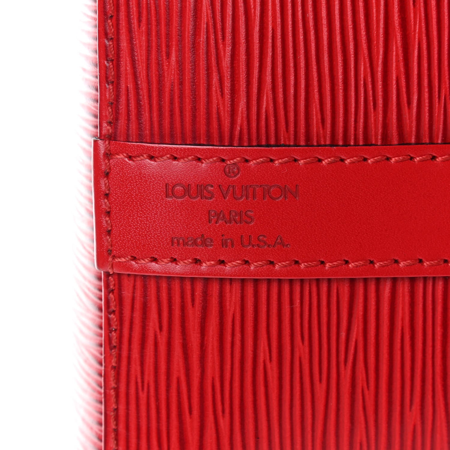 Louis Vuitton Epi Petit Noe Castillan Red 6 of 12