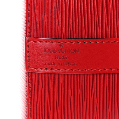 Louis Vuitton Epi Petit Noe Castillan Red 6 of 12