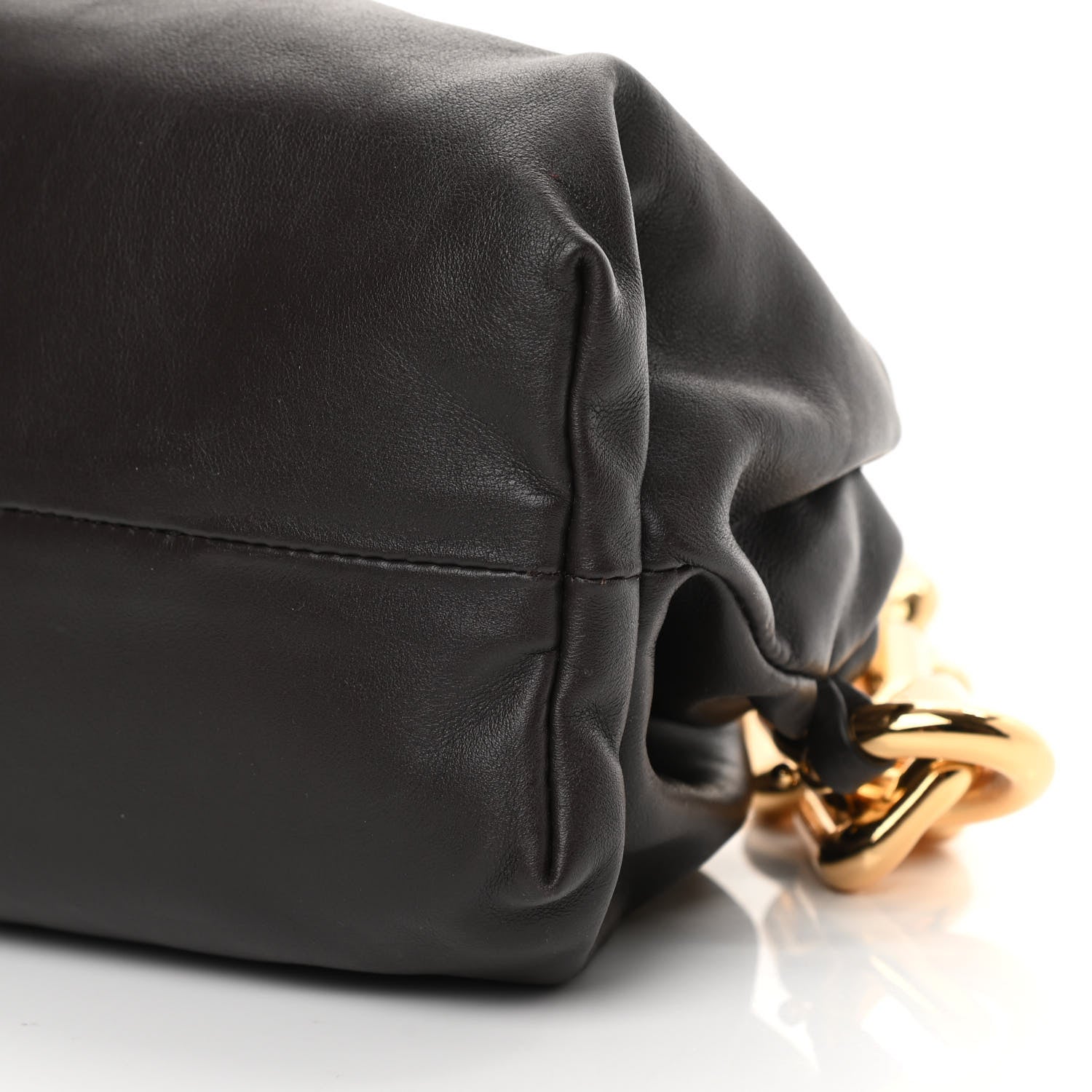 Bottega Veneta Calfskin The Pouch Chain Fondant 10 of 11